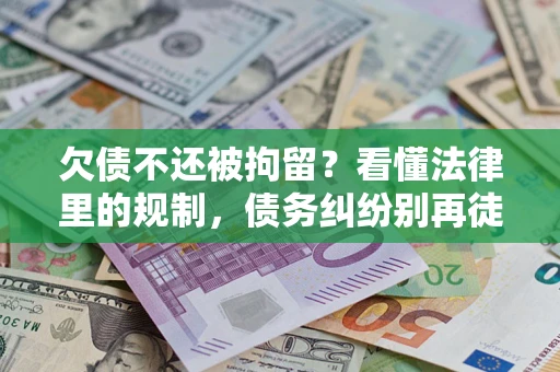 北京欠债不还被拘留？看懂法律里的规制，债务纠纷别再徒劳奔波