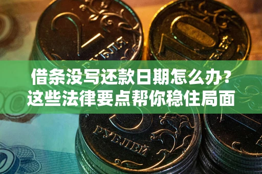 北京借条没写还款日期怎么办？这些法律要点帮你稳住局面