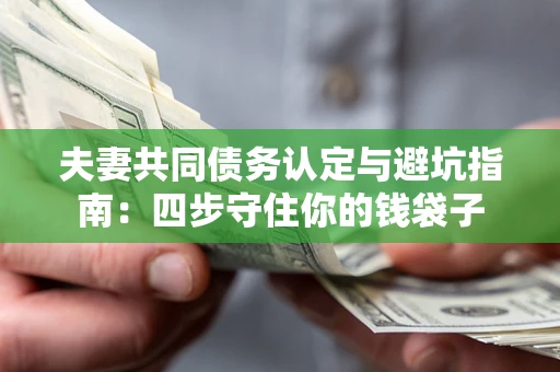 北京夫妻共同债务认定与避坑指南：四步守住你的钱袋子