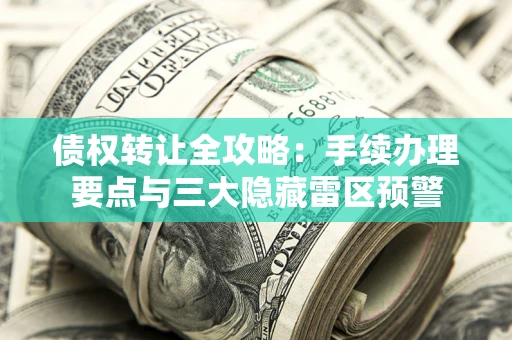 北京债权转让全攻略：手续办理要点与三大隐藏雷区预警